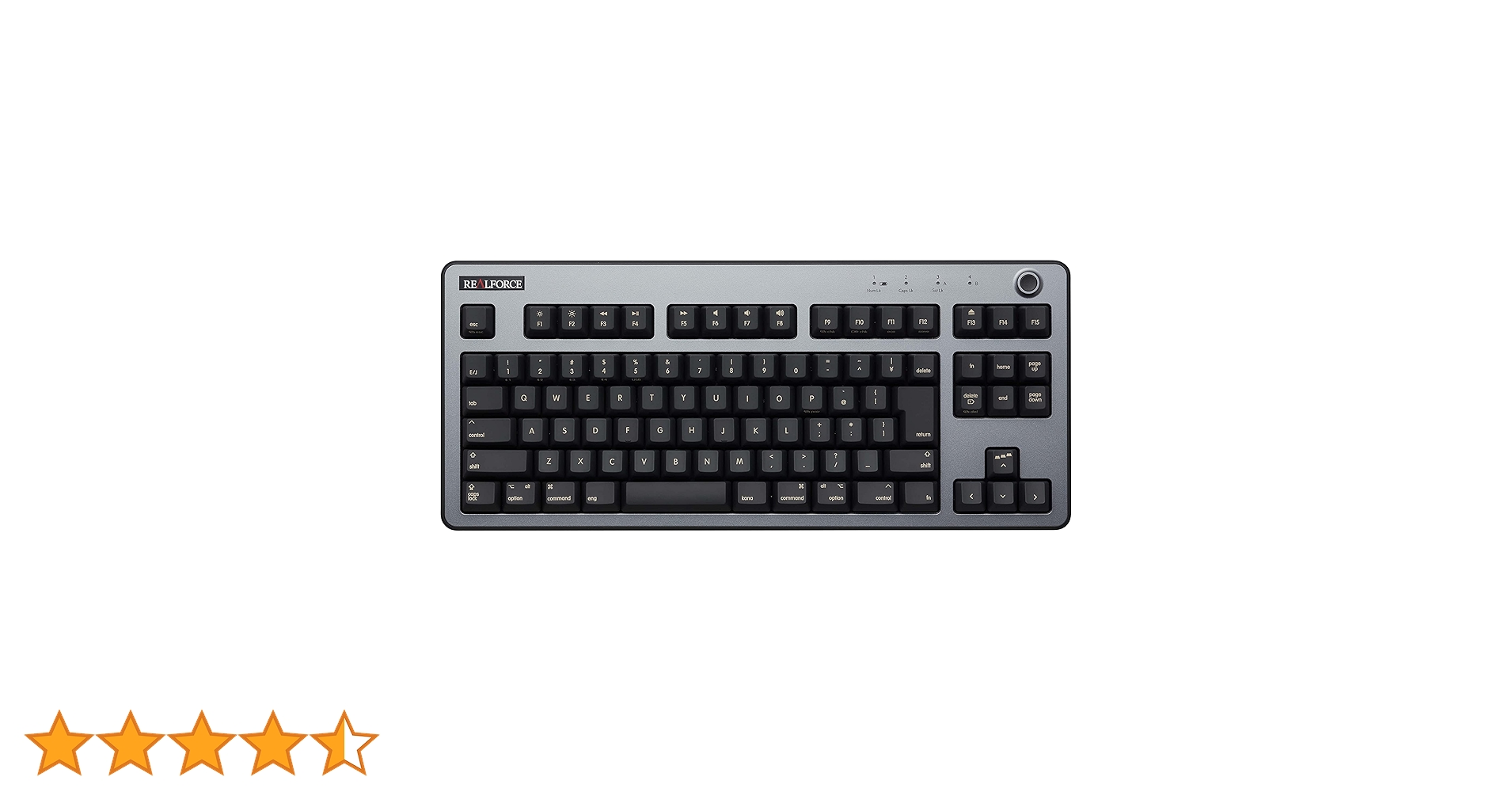 東プレ REALFORCE R3 45g Mac用 R3HH11＋ルーフ付！ 製品 : REALFORCE R3 キーボード Mac 配列 / R3HH11 | REALFORCE